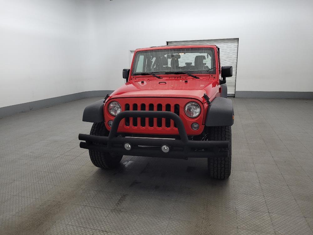 used 2016 Jeep Wrangler car, priced at $20,895