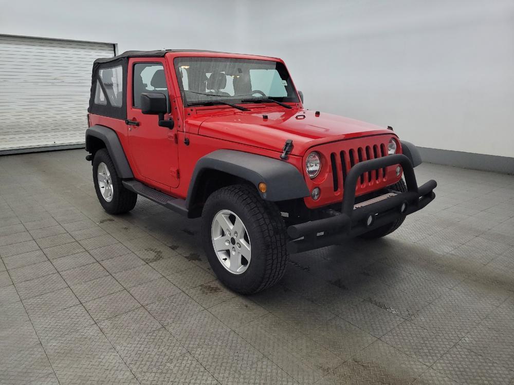 used 2016 Jeep Wrangler car, priced at $20,895