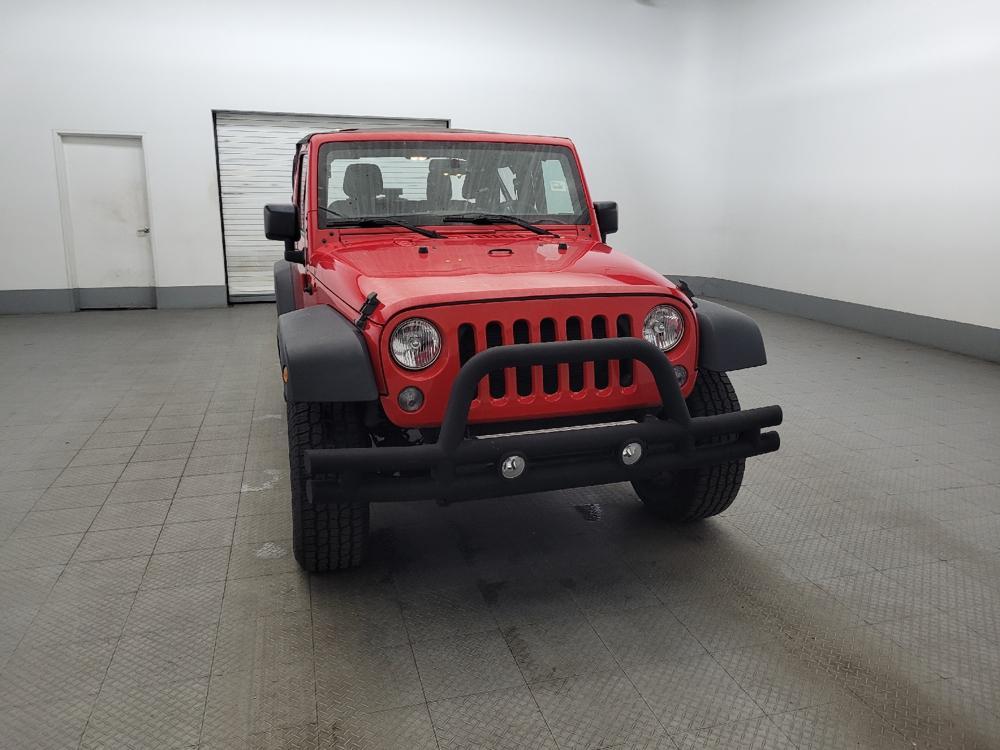 used 2016 Jeep Wrangler car, priced at $20,895