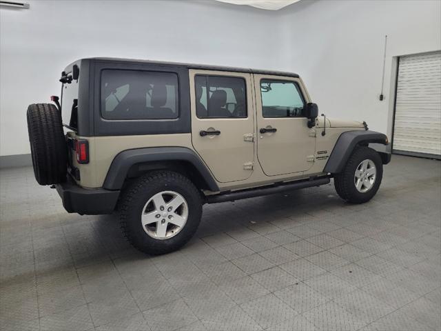 used 2017 Jeep Wrangler Unlimited car, priced at $23,695