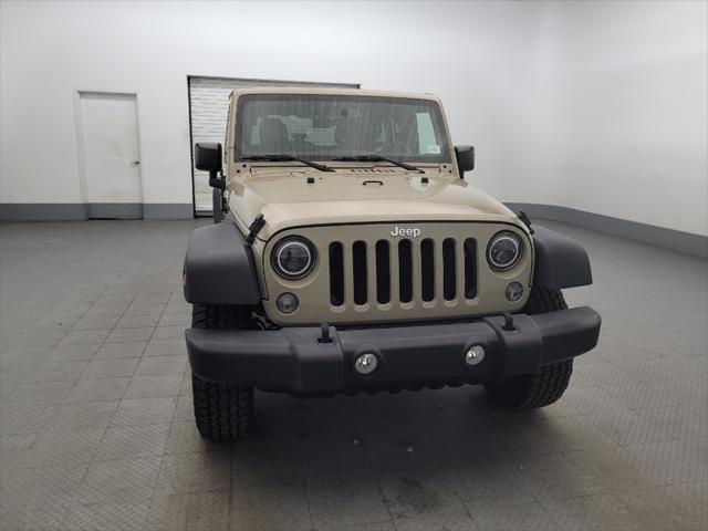 used 2017 Jeep Wrangler Unlimited car, priced at $23,695