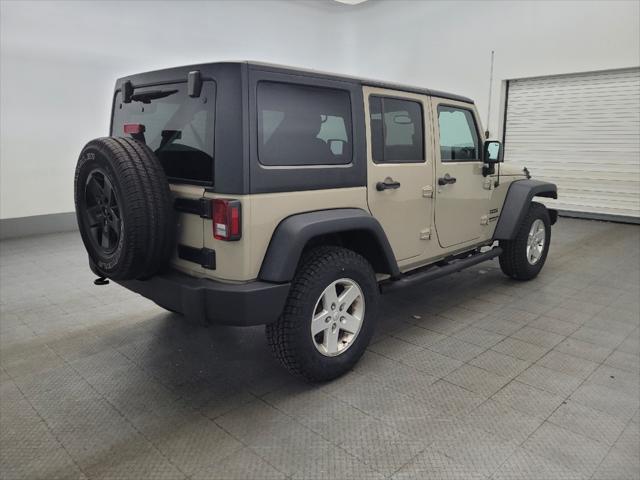 used 2017 Jeep Wrangler Unlimited car, priced at $23,695