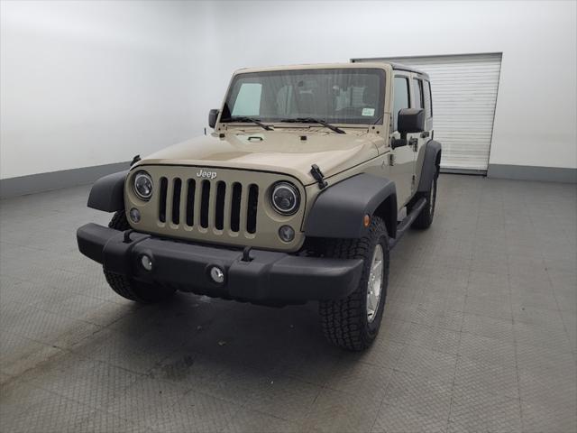 used 2017 Jeep Wrangler Unlimited car, priced at $23,695