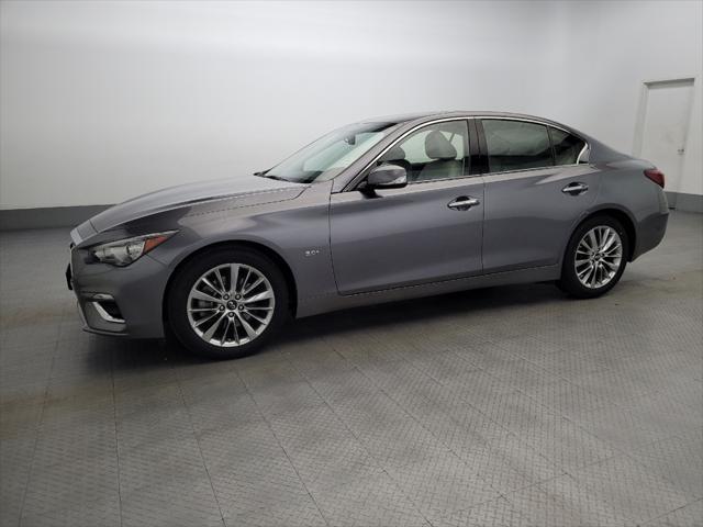 used 2019 INFINITI Q50 car, priced at $24,695