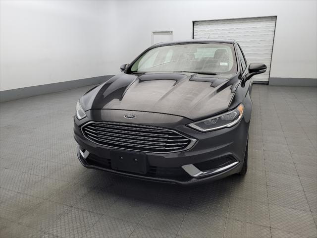 used 2018 Ford Fusion car, priced at $17,495