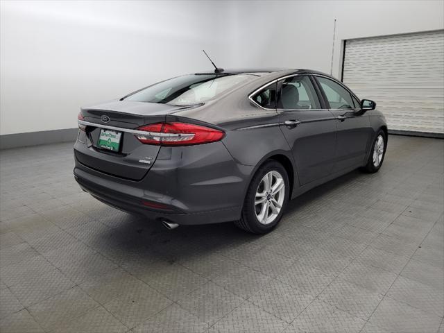 used 2018 Ford Fusion car, priced at $17,495