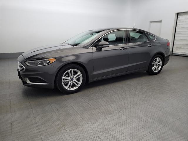 used 2018 Ford Fusion car, priced at $17,495