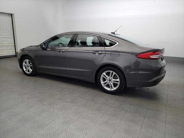 used 2018 Ford Fusion car, priced at $17,495