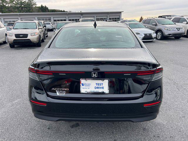new 2025 Honda Accord car, priced at $31,710