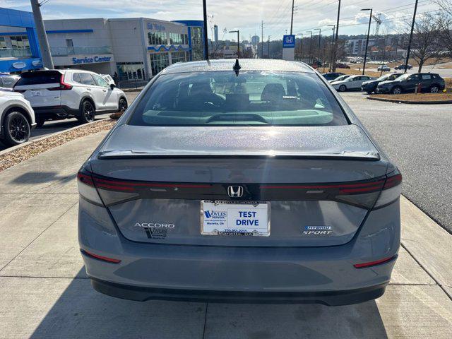 new 2025 Honda Accord Hybrid car, priced at $35,205