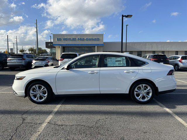 new 2025 Honda Accord car, priced at $29,845