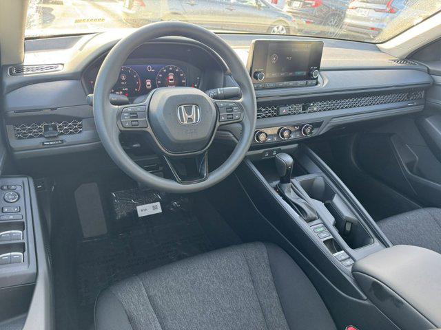 new 2025 Honda Accord car, priced at $29,845