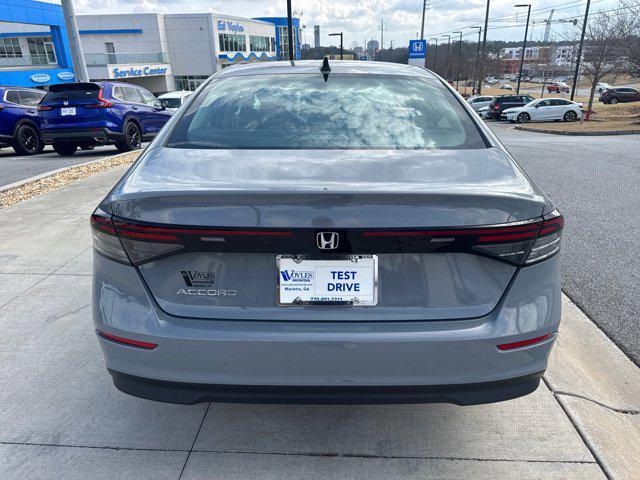 new 2025 Honda Accord car, priced at $32,165