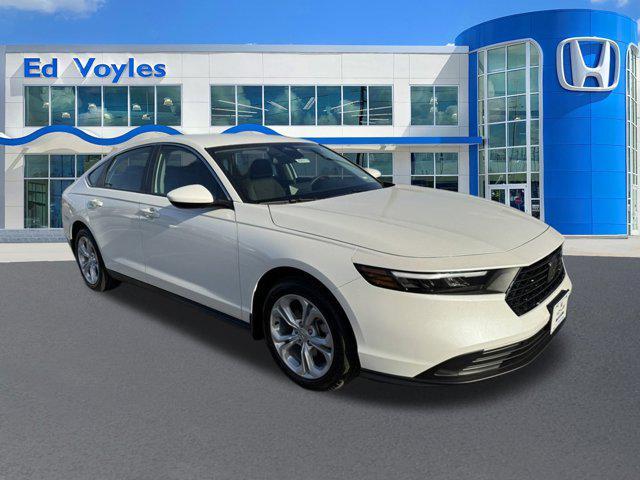 new 2025 Honda Accord car, priced at $27,945