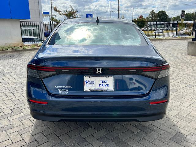 new 2024 Honda Accord car, priced at $31,005