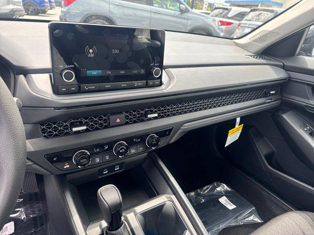 new 2025 Honda Accord car, priced at $31,755
