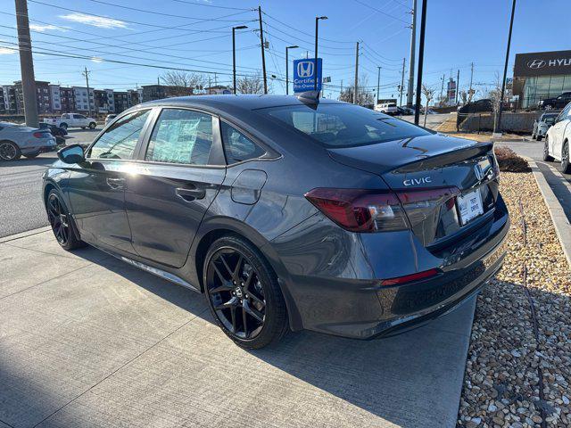 new 2025 Honda Civic Hybrid car, priced at $30,100