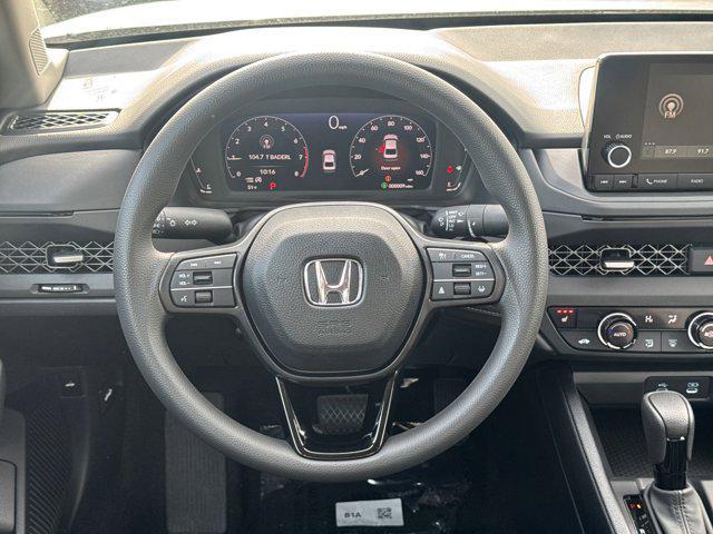 new 2025 Honda Accord car, priced at $31,710