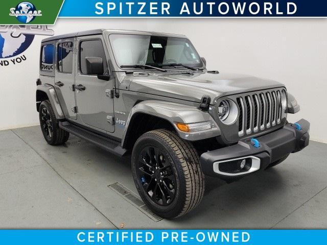 used 2022 Jeep Wrangler Unlimited 4xe car, priced at $36,990