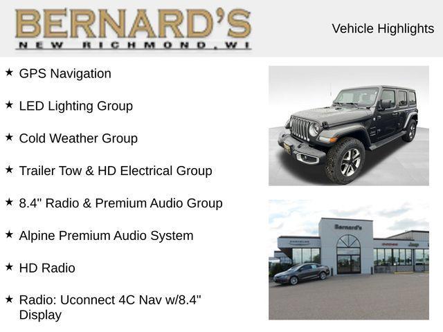 used 2021 Jeep Wrangler Unlimited car, priced at $31,999