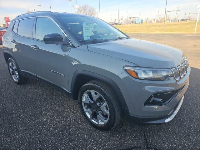 used 2022 Jeep Compass car, priced at $25,999