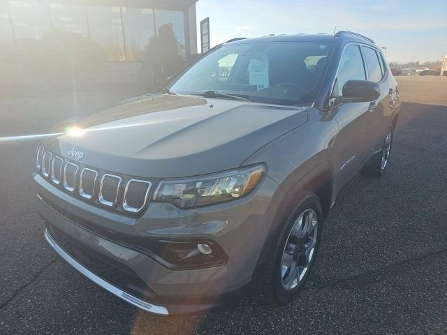 used 2022 Jeep Compass car, priced at $25,999