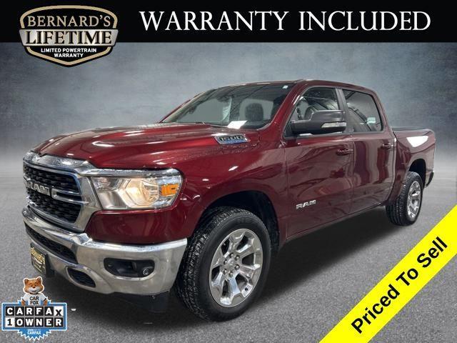 used 2022 Ram 1500 car, priced at $33,999