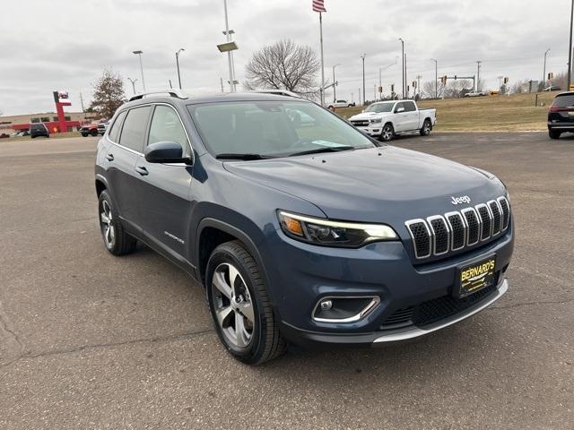 used 2021 Jeep Cherokee car, priced at $25,999