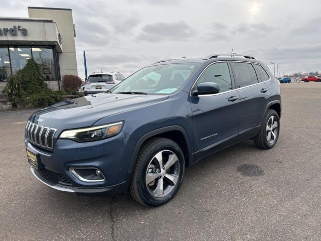 used 2021 Jeep Cherokee car, priced at $25,999