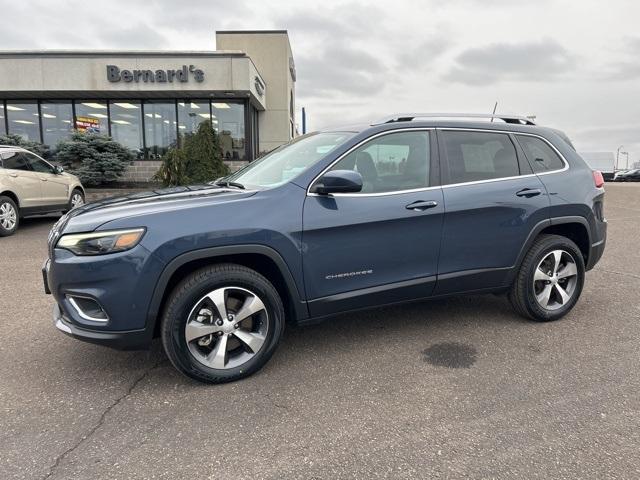 used 2021 Jeep Cherokee car, priced at $25,999