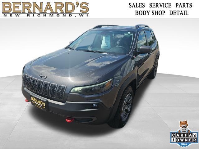 used 2021 Jeep Cherokee car, priced at $22,999