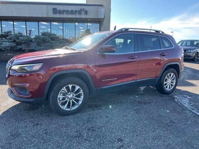 used 2021 Jeep Cherokee car, priced at $26,499