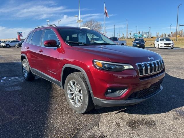 used 2021 Jeep Cherokee car, priced at $26,499