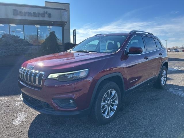 used 2021 Jeep Cherokee car, priced at $26,499