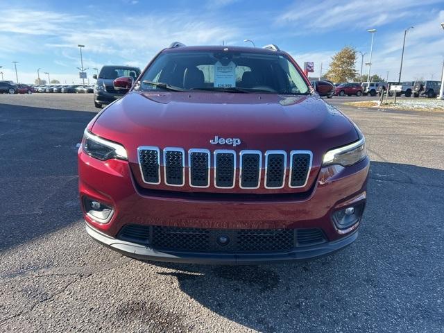 used 2021 Jeep Cherokee car, priced at $26,499