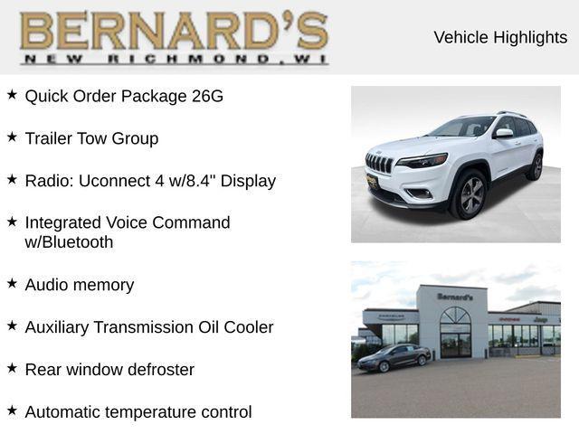 used 2019 Jeep Cherokee car, priced at $21,999