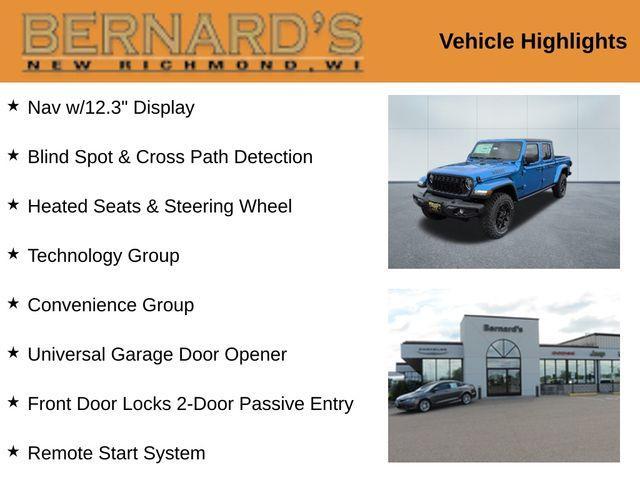 new 2025 Jeep Gladiator car, priced at $47,988