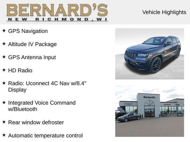 used 2018 Jeep Grand Cherokee car, priced at $17,999