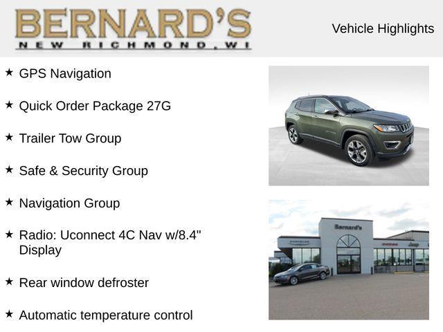 used 2018 Jeep Compass car, priced at $16,999