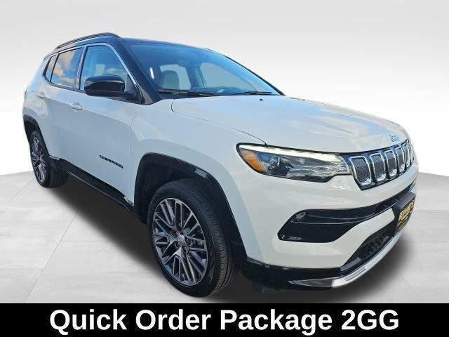 used 2022 Jeep Compass car, priced at $24,499