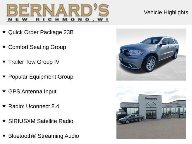 used 2015 Dodge Durango car, priced at $13,749