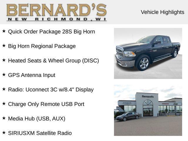 used 2017 Ram 1500 car, priced at $22,999