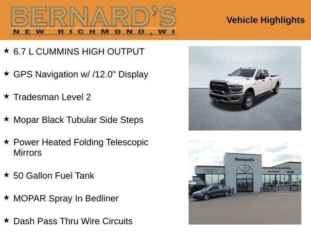 new 2025 Ram 2500 car, priced at $62,988