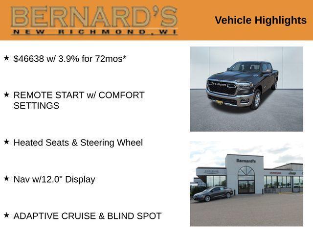new 2025 Ram 1500 car, priced at $47,788