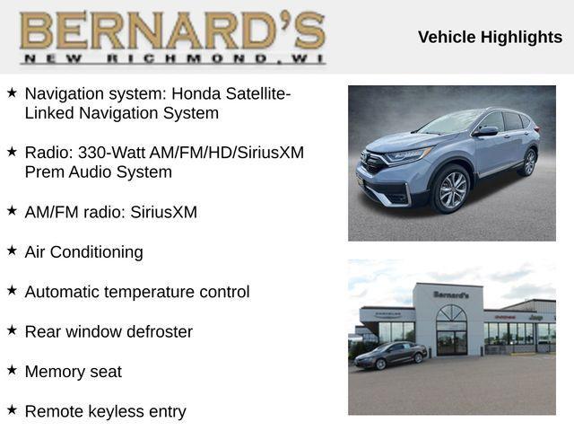 used 2021 Honda CR-V car, priced at $30,999