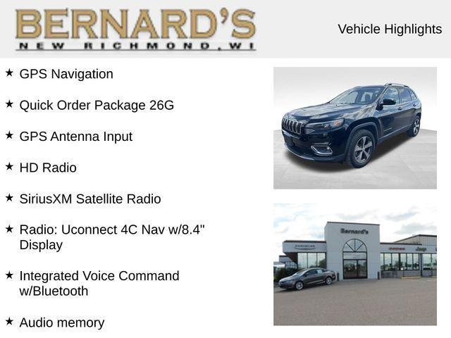 used 2020 Jeep Cherokee car, priced at $21,999