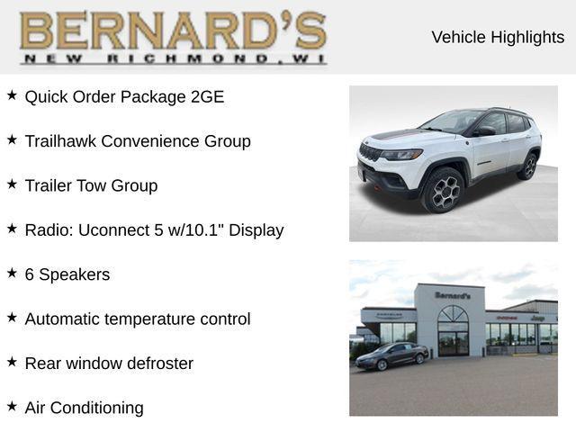 used 2022 Jeep Compass car, priced at $19,999