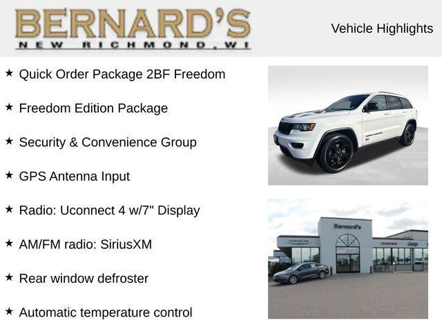 used 2021 Jeep Grand Cherokee car, priced at $23,999