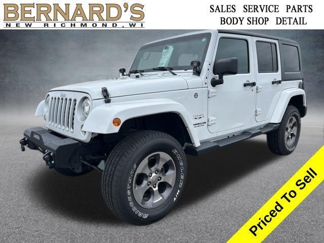 used 2017 Jeep Wrangler Unlimited car, priced at $21,999