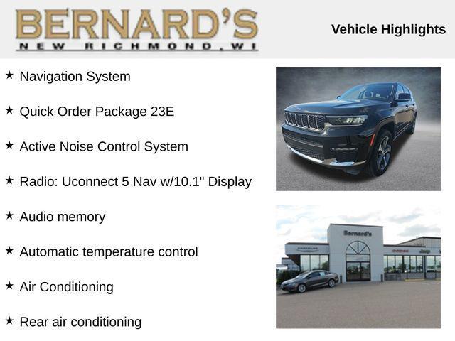 used 2023 Jeep Grand Cherokee L car, priced at $32,999